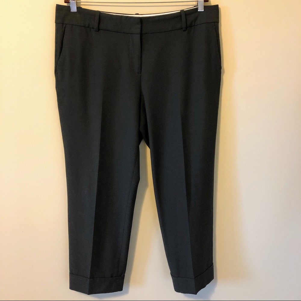 Ann Taylor Cuffed Ankle Length Pants